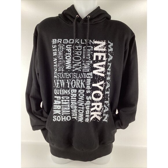 NGT Other - NGT New York Hoodie Men's Size Large L Soho Time Square Broadway Central Park